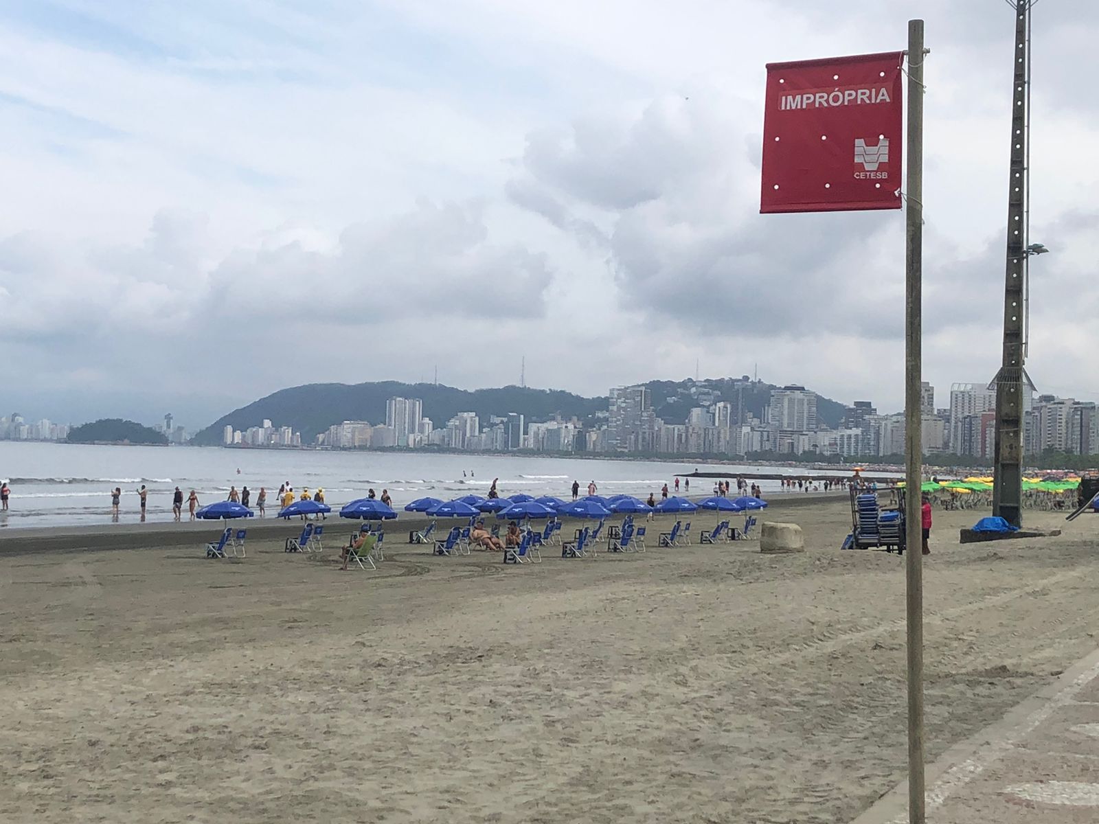 Mesmo no outono praias da Baixada Santista ficam impróprias Boqnews