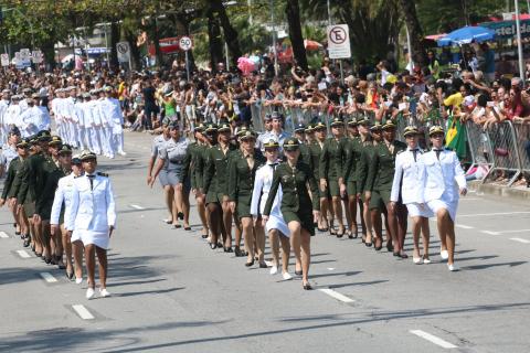 7SET: Desfile cívico-militar é o ponto alto da Semana da Pátria em