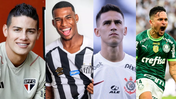 Oito jogadores do Palmeiras foram procurados nesta janela de transferências